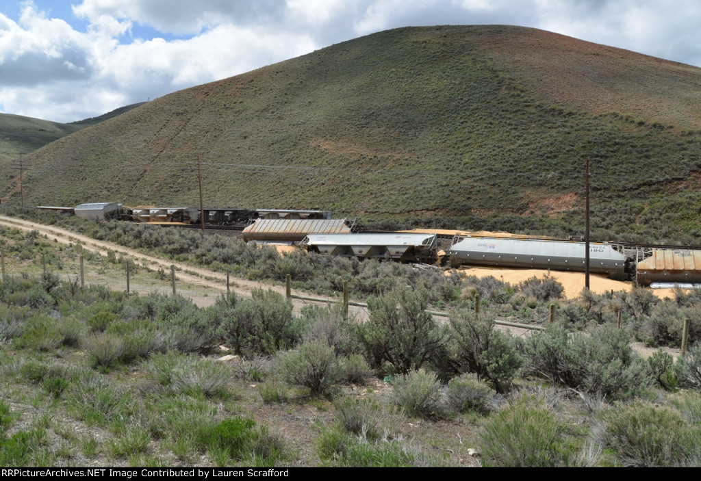 UP Derailment near Sage, Wyoming